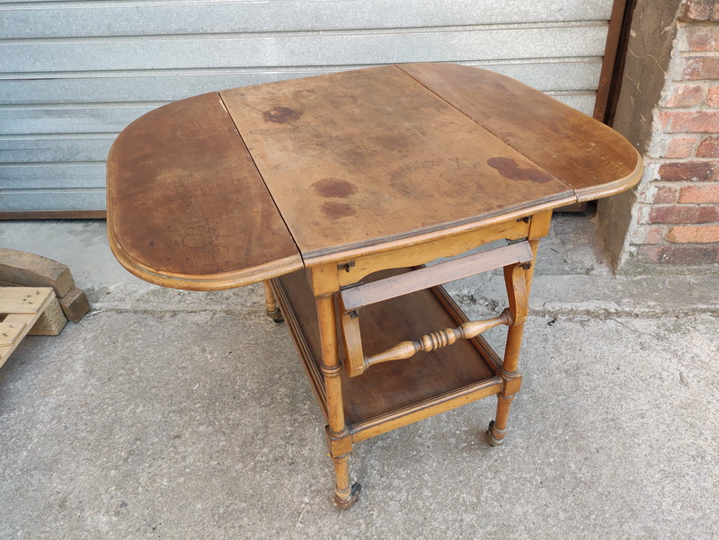 camarera mesa auxiliar madera 69x71-80x46-90 1u